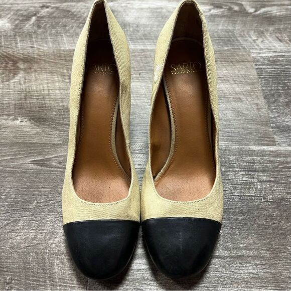 Franco Sarto Pointed Closed Toe Heels Size 9 - Picture 1 of 12